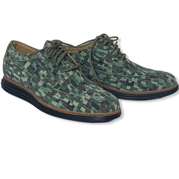cole haan camo loafers